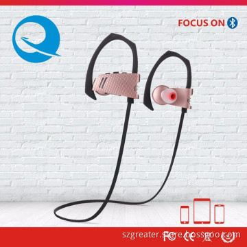 sport bluetooth headset manufacturer, stereo waterproof music bluetooth earphones China custom